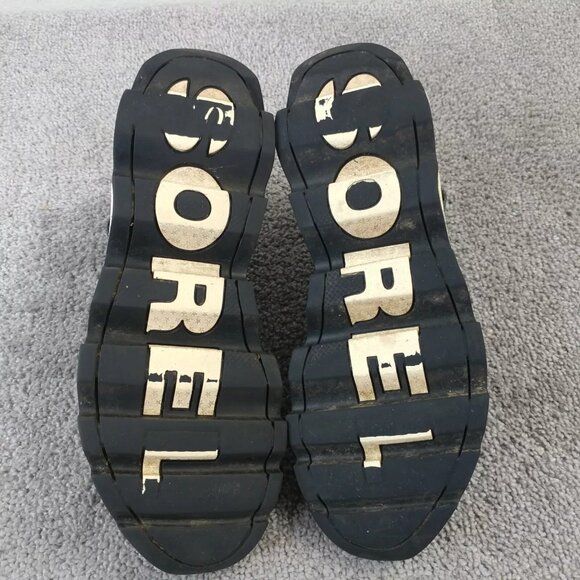 Sorel Kinetic Sneak Womens Size 8 Shoes Black Athletic Sneakers Slip On - Picture 2 of 10